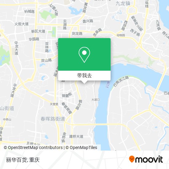 丽华百货地图