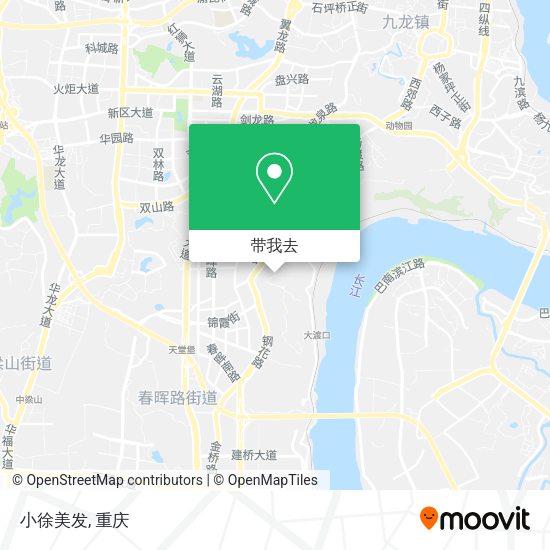 小徐美发地图
