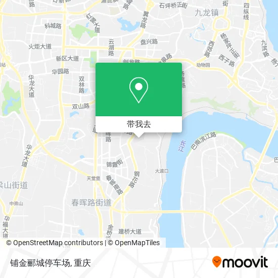 铺金郦城停车场地图