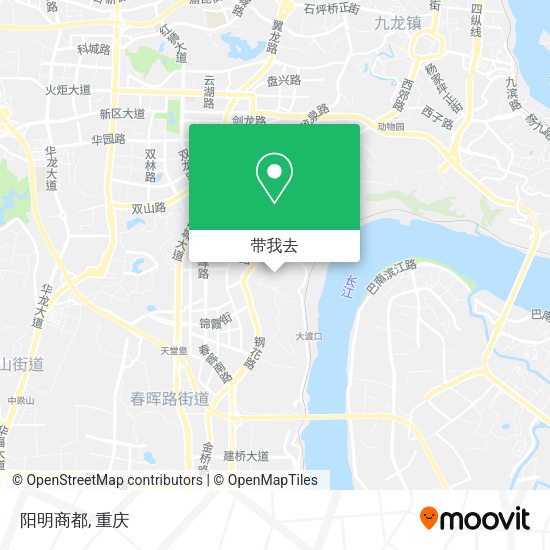 阳明商都地图