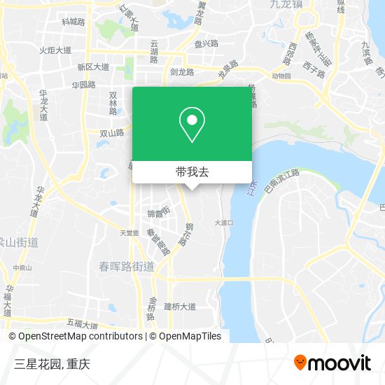 三星花园地图