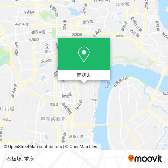 石板场地图