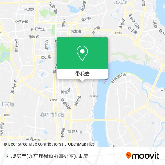 西城房产(九宫庙街道办事处东)地图