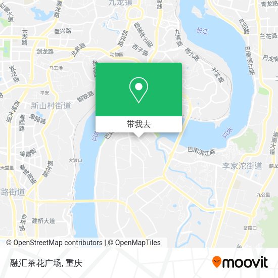融汇茶花广场地图