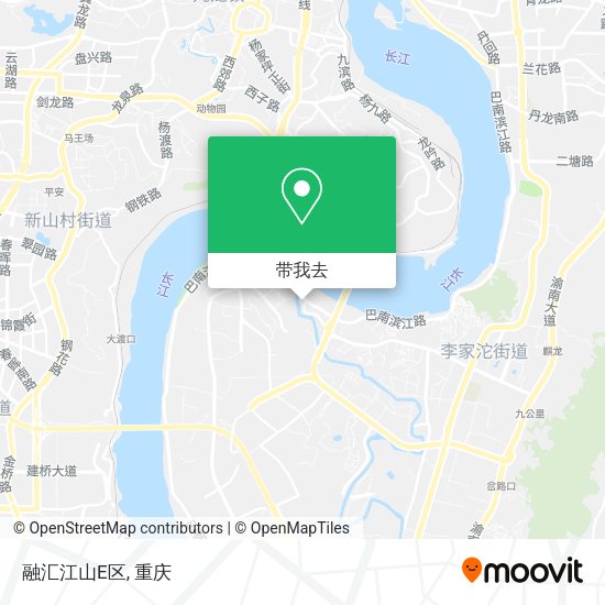 融汇江山E区地图