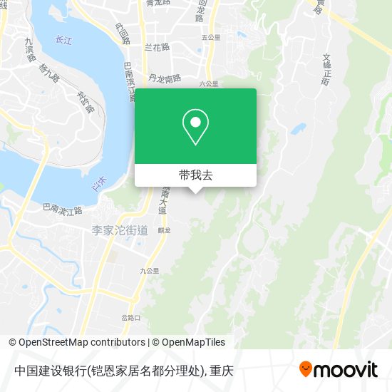 中国建设银行(铠恩家居名都分理处)地图