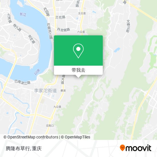 腾隆布草行地图