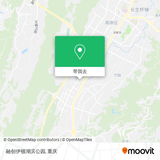 融创伊顿湖滨公园地图