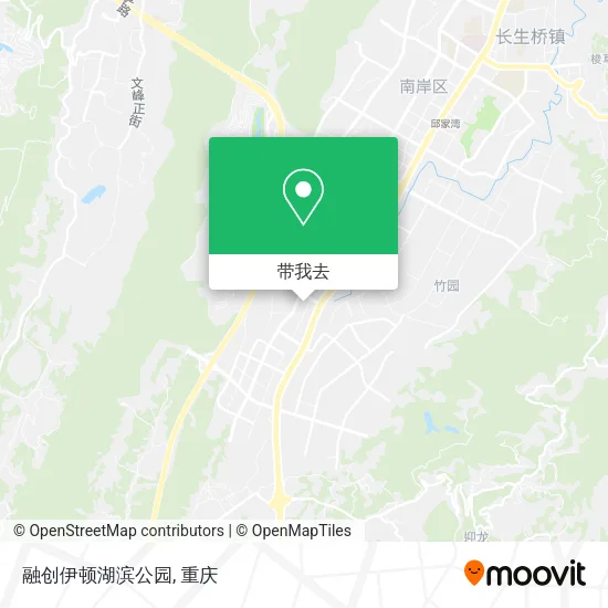 融创伊顿湖滨公园地图