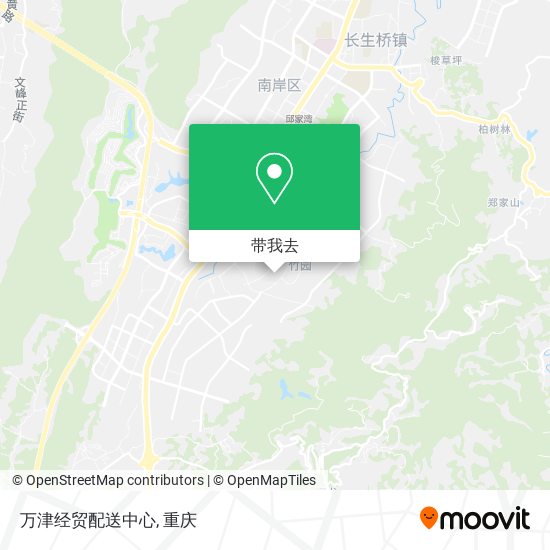 万津经贸配送中心地图