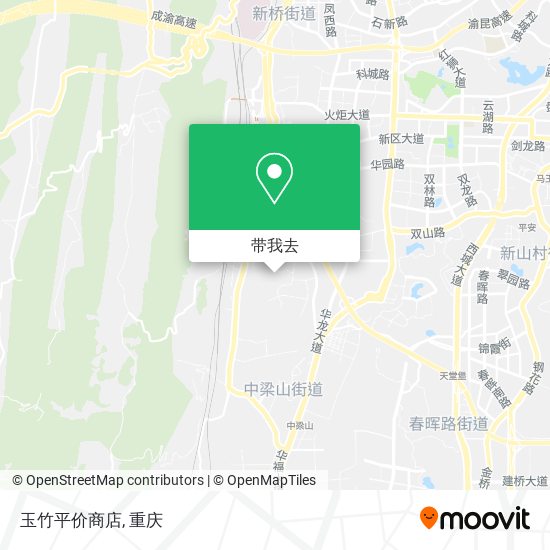 玉竹平价商店地图