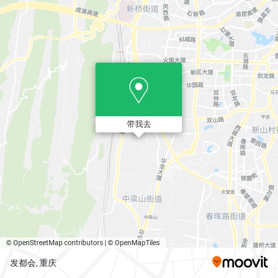 发都会地图