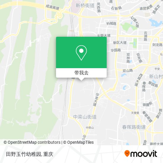 田野玉竹幼稚园地图