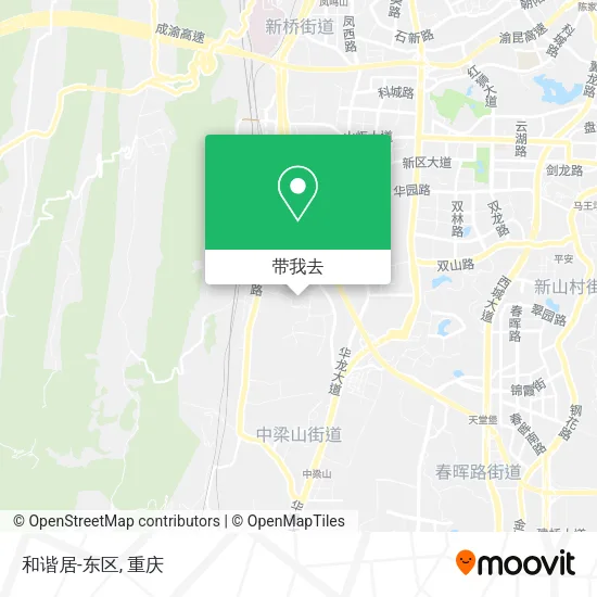 和谐居-东区地图