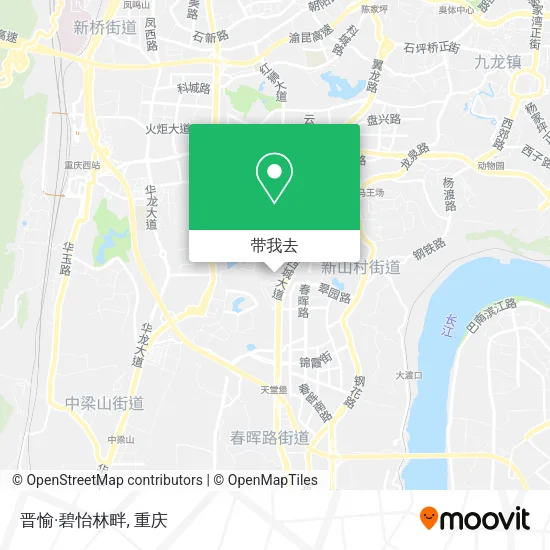 晋愉·碧怡林畔地图