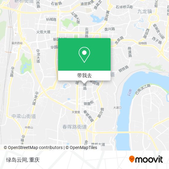 绿岛云间地图