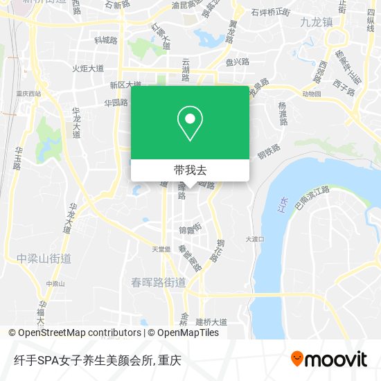 纤手SPA女子养生美颜会所地图