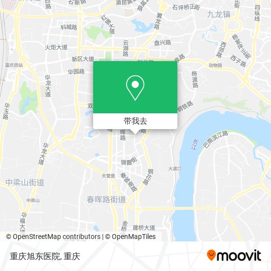 重庆旭东医院地图