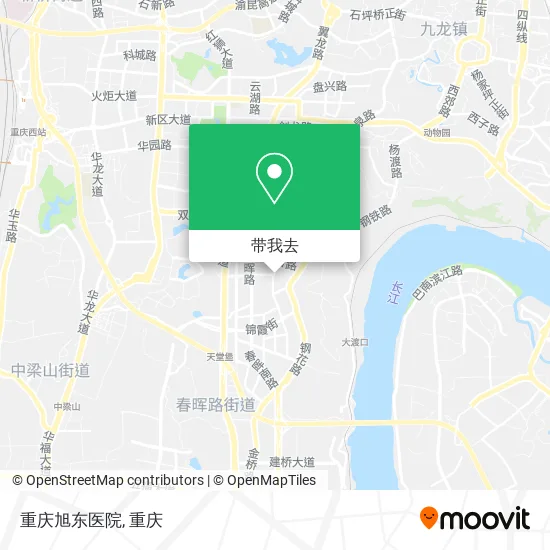重庆旭东医院地图