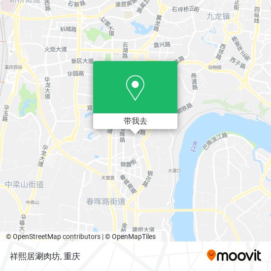祥熙居涮肉坊地图