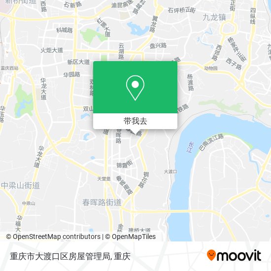 重庆市大渡口区房屋管理局地图