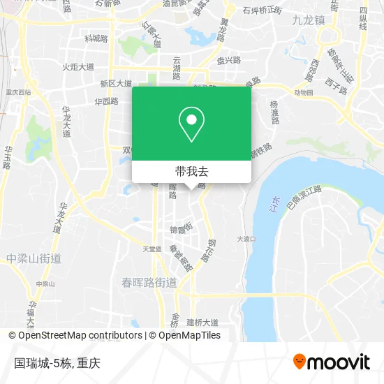 国瑞城-5栋地图