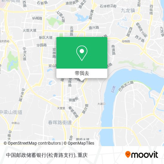 中国邮政储蓄银行(松青路支行)地图