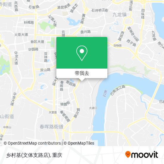 乡村基(文体支路店)地图