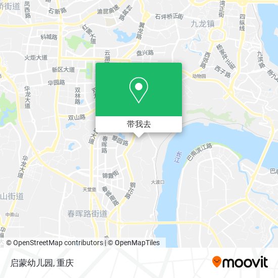 启蒙幼儿园地图