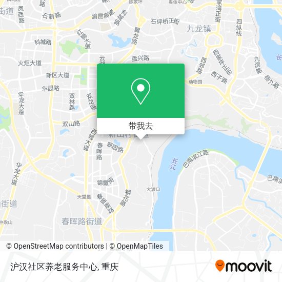 沪汉社区养老服务中心地图
