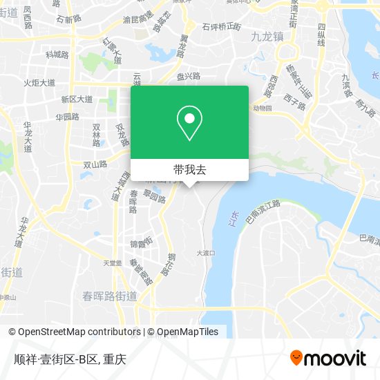 顺祥·壹街区-B区地图