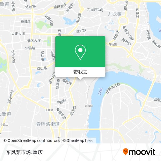 东风菜市场地图