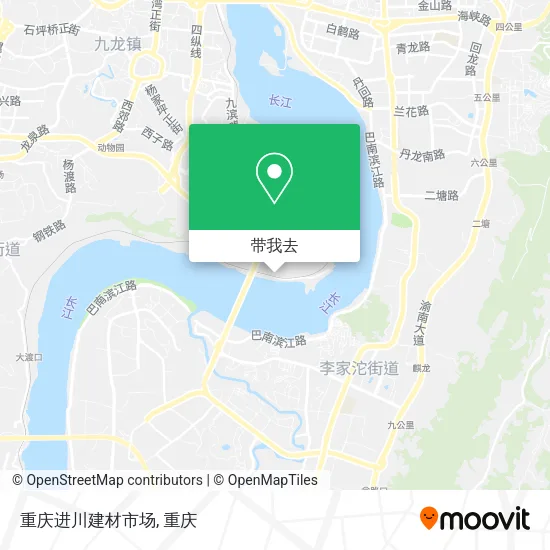 重庆进川建材市场地图