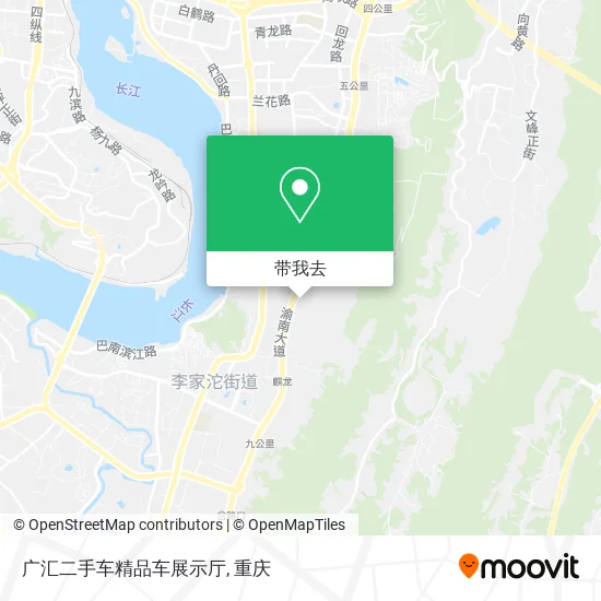 广汇二手车精品车展示厅地图
