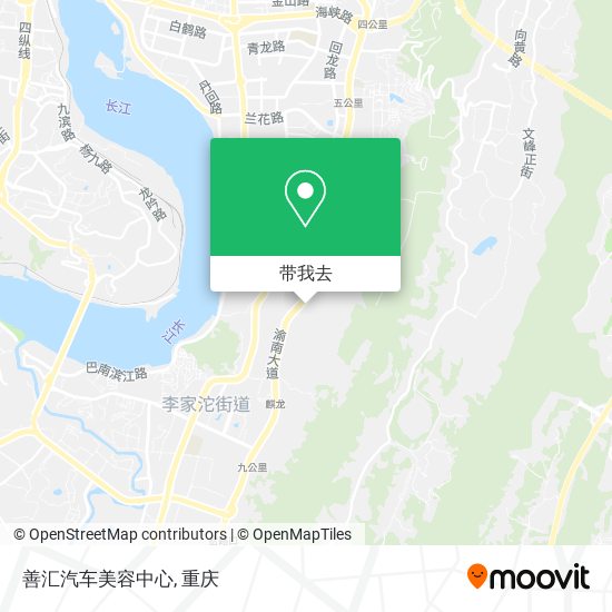 善汇汽车美容中心地图