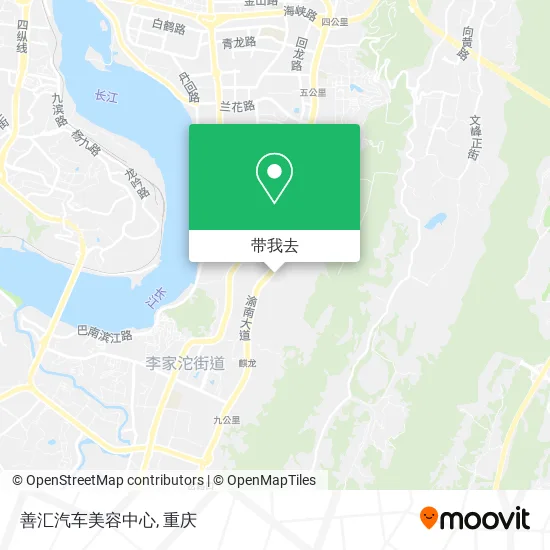 善汇汽车美容中心地图
