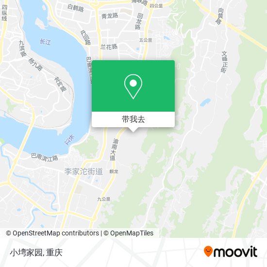 小塆家园地图