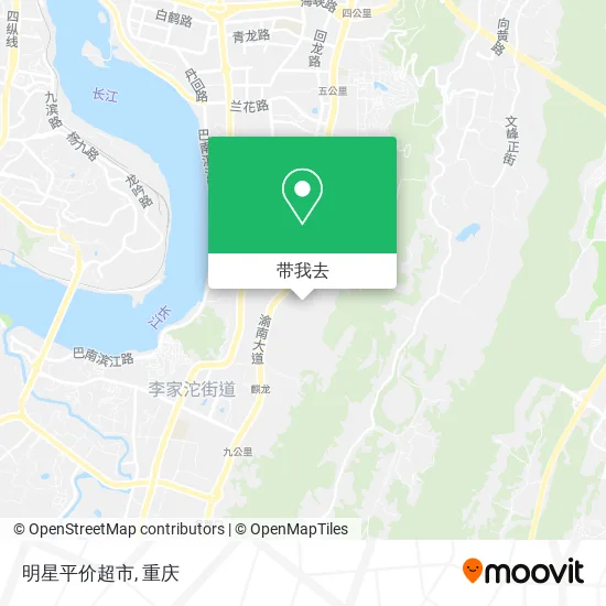 明星平价超市地图