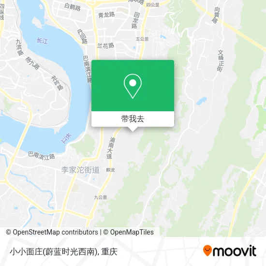 小小面庄(蔚蓝时光西南)地图