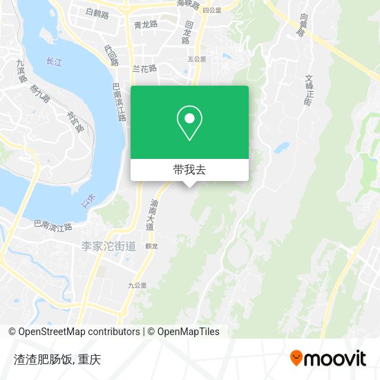 渣渣肥肠饭地图