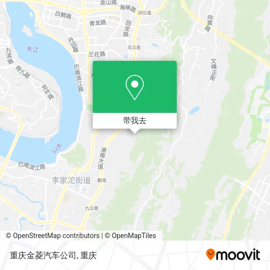 重庆金菱汽车公司地图