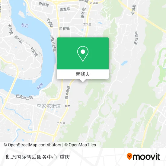 凯恩国际售后服务中心地图
