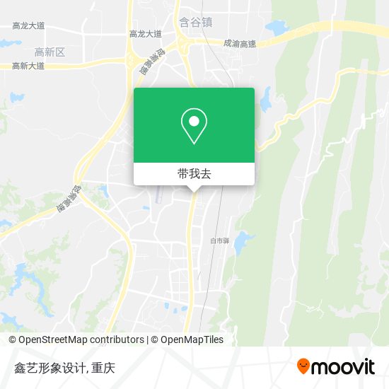 鑫艺形象设计地图