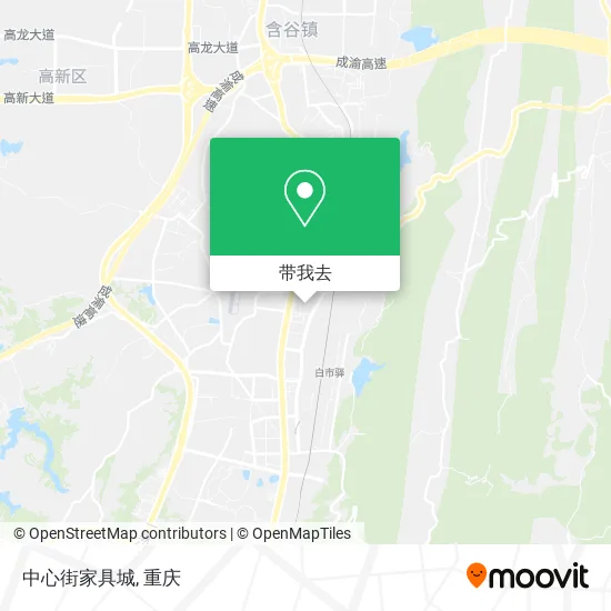 中心街家具城地图