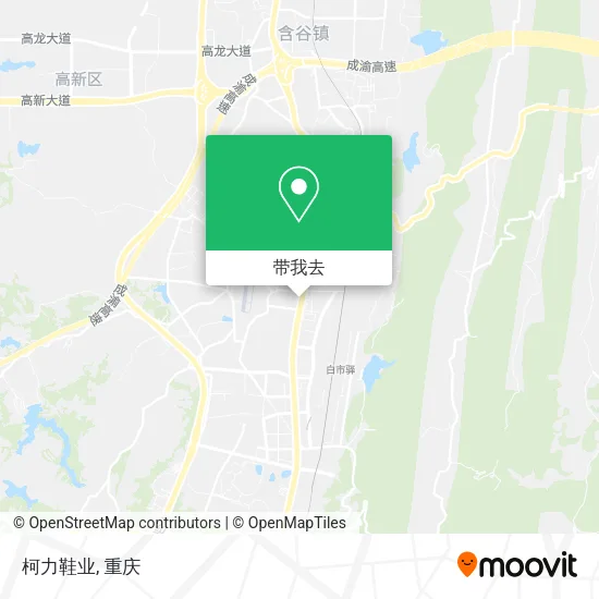 柯力鞋业地图