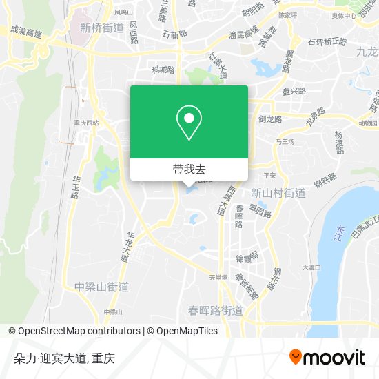 朵力·迎宾大道地图