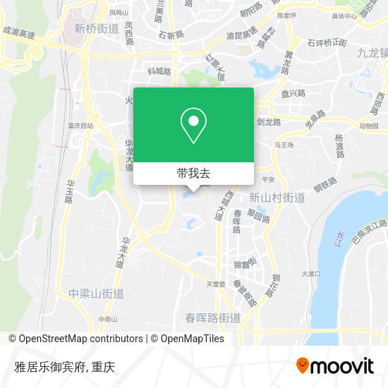 雅居乐御宾府地图