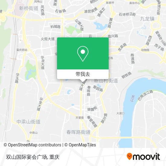 双山国际宴会广场地图
