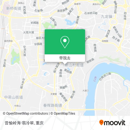 晋愉岭海·翡冷翠地图