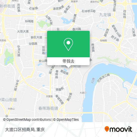 大渡口区招商局地图